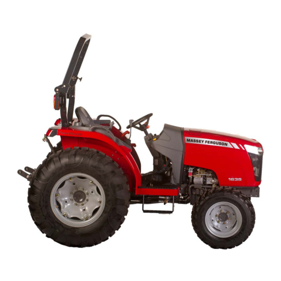 MASSEY FERGUSON 1652 Product Information Manual