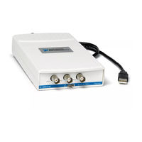 National Instruments USB Digitizers NI USB-5133 OEM Getting Started Manual