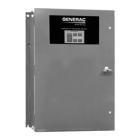 Generac Power Systems HTS Owner's Manual