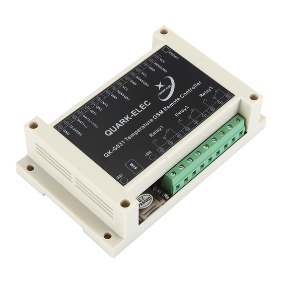 Quark-Elec QK-G031 Setup Manual