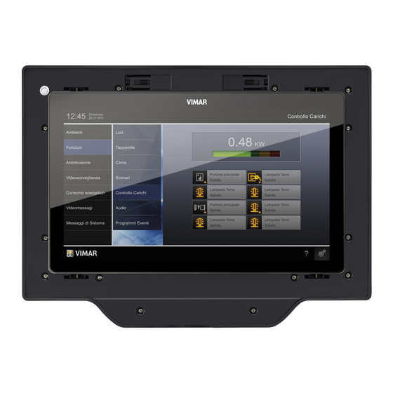 Vimar Eikon Evo Quick Start Manual