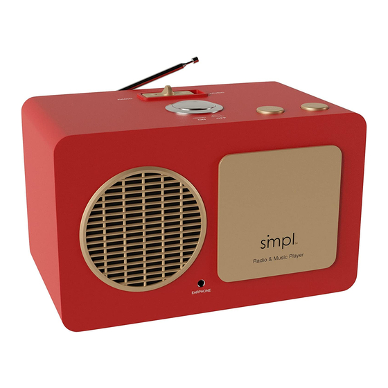 simpl touch player User Manual