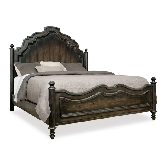 Hooker Furniture 1595-90151-LTBK Assembly Instruction