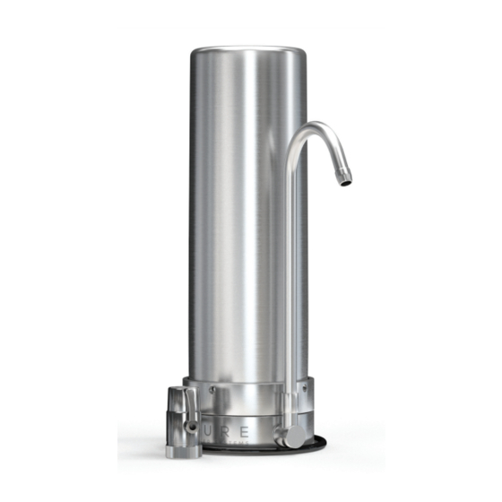 Pure Water Systems Stainless Steel Bench Top Water Filter Installation Manual