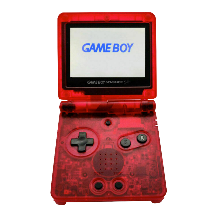Nintendo Game Boy Advance SP User Manual