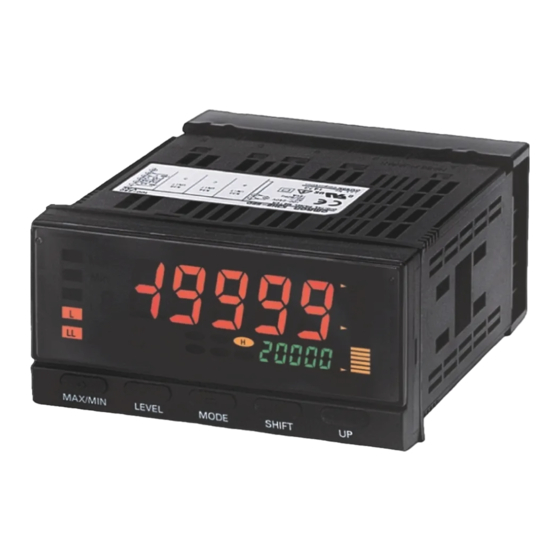 Omron K3HB - MANUAL 2 Manual