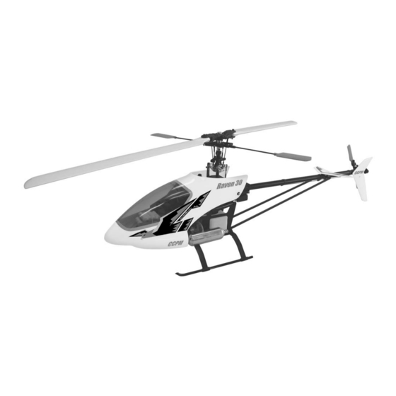 Century Helicopter Products Raven 30 V2 Instruction Manual