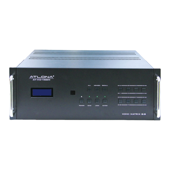 Atlona AT-HD-V88M Service Manual
