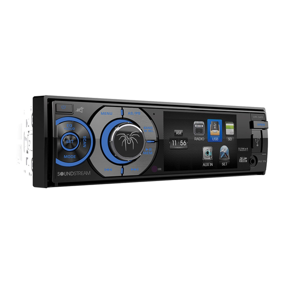Soundstream VR-345 Owner's Manual