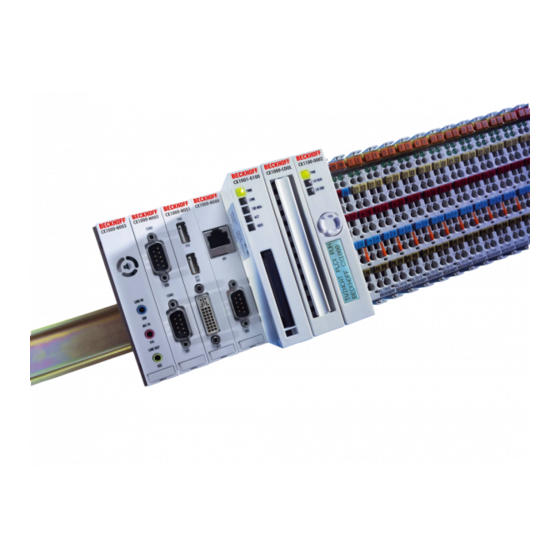 Beckhoff CX1000-0 SERIES Hardware Documentation