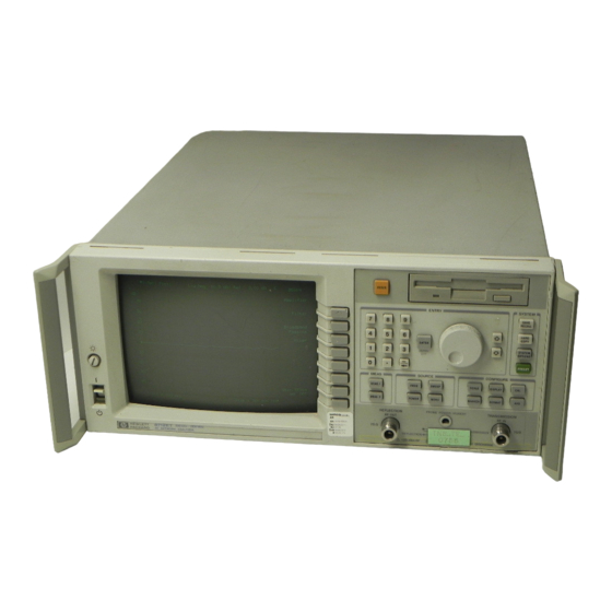 HP  8712ET User Manual