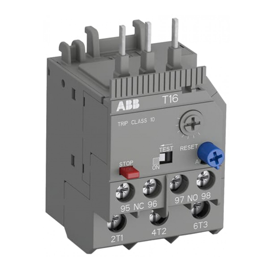 ABB T16 Installation Instructions