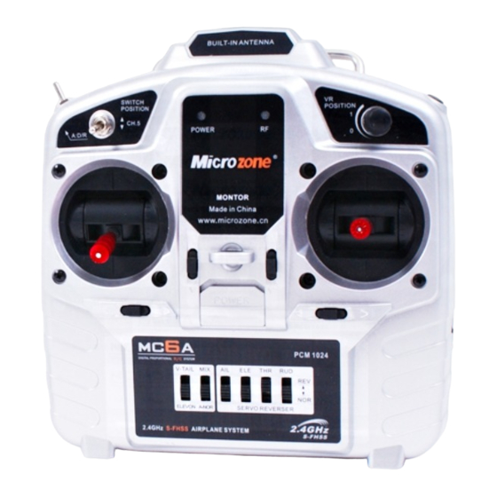Microzone MC6A User Manual