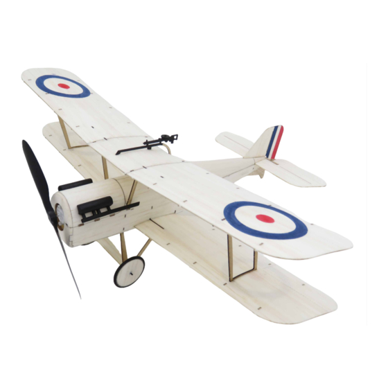 Royal Aircraft S.E.5a FIGHTER Instruction Manual