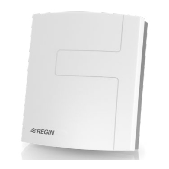 Regin CO2RT-R Instructions