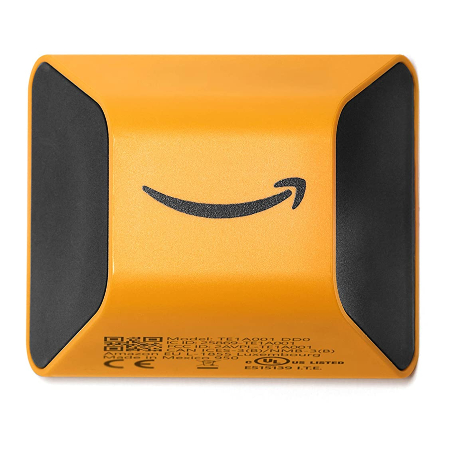 Amazon TE1A001 Safety & Compliance Information