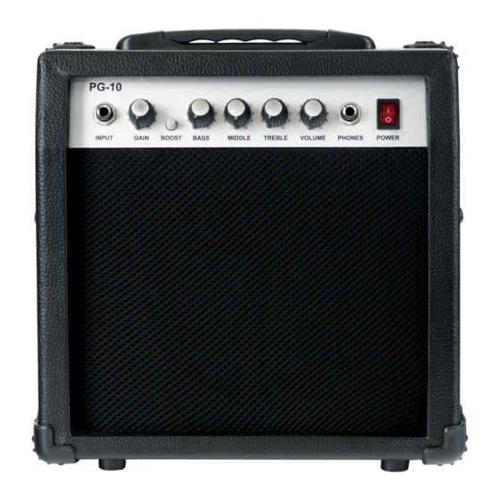Rocktile PG-10 User Manual