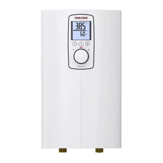 STIEBEL ELTRON DCE-X 6/8 Premium Operation And Installation