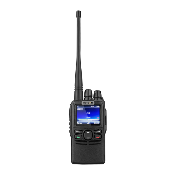 Retevis RB22 Manual