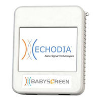 Électronique du Mazet ECHODIA Babyscreen Instructions For Use And Technical Description