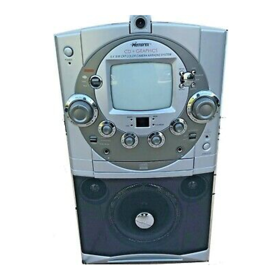 Memorex MKS8580 - MKS 8580 Karaoke System Manuals