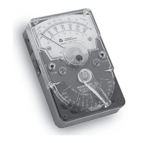 Triplett 310-TEL Instruction Manual