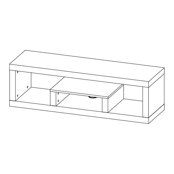 GFW JAKARTA LOWBOARD TV UNIT Assembly Instructions Manual