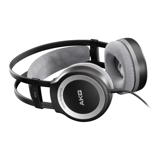 AKG K512 Parts List