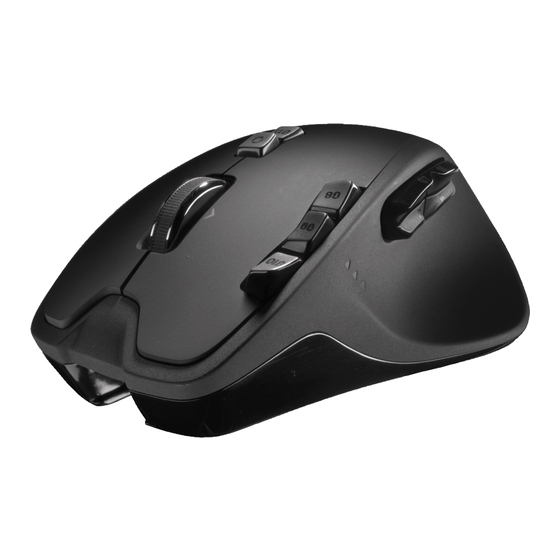 Logitech G700 Getting Started Manual
