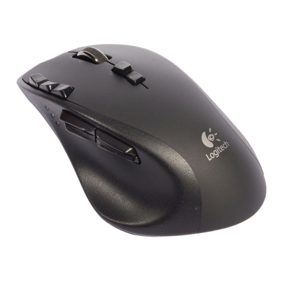 Logitech G700 Features Manual