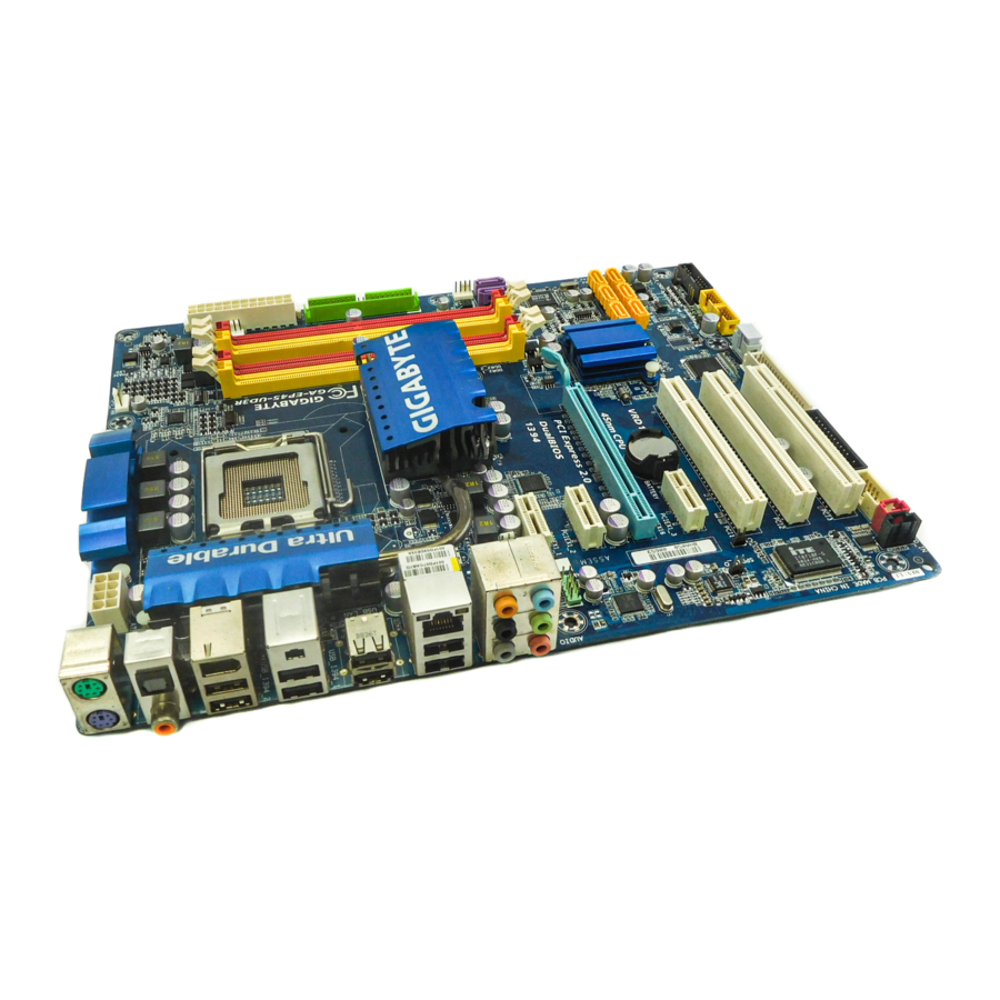 Gigabyte GA-EP45-UD3P User Manual