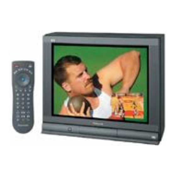 Panasonic CT-36SX12U Operating Instructions Manual