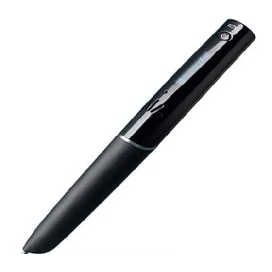 Livescribe echo smartpen Getting Started Manual