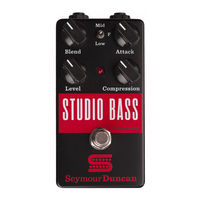 Duncan STUDIO BASS User Manual