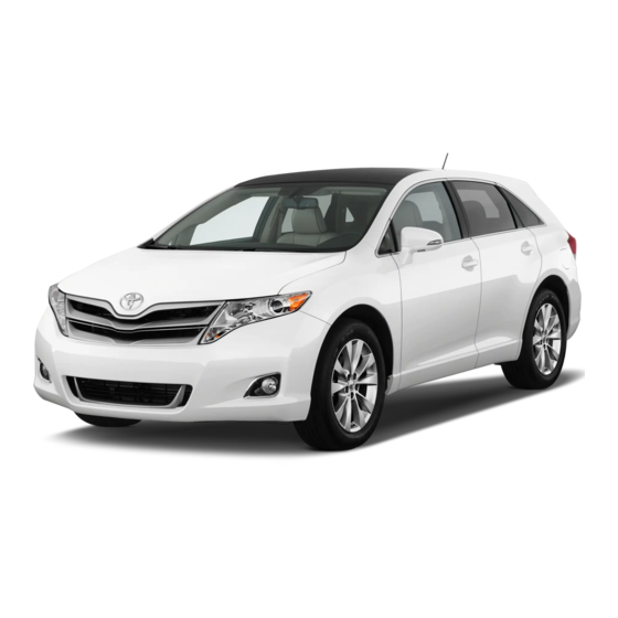 Toyota 2014 Venza Owner's Manual
