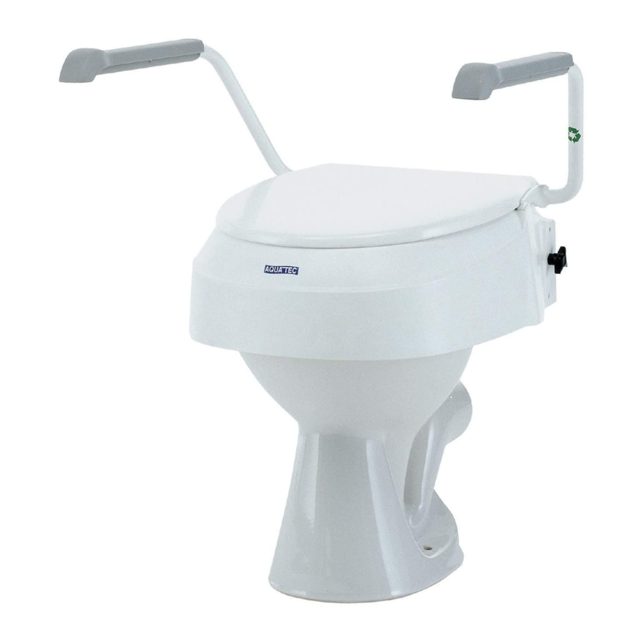 Invacare Aquatec 900 Toilet User Manual Manualslib 4837