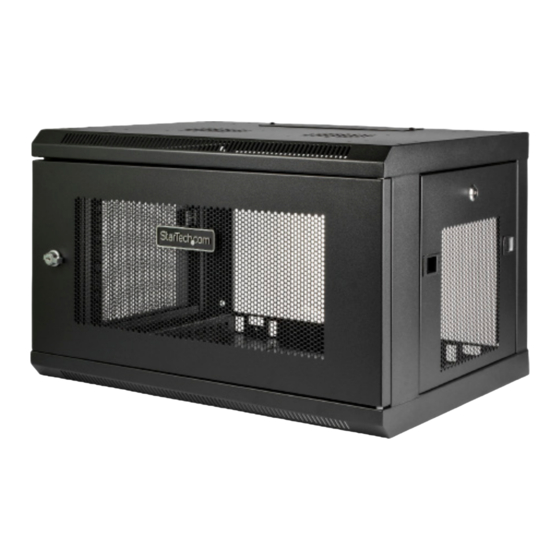 User Manuals: StarTech.com RK616WALM Network Cabinet
