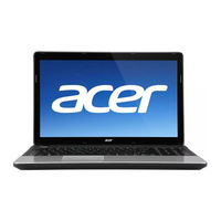 Acer Aspire E1-471 Quick Start Manual