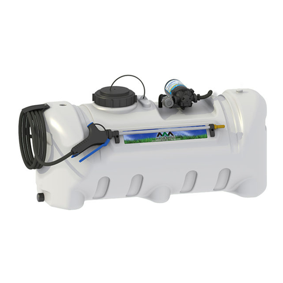 Master MFG 12 VOLT SPOT SPRAYER Instructions For Assembly, Operation, Servicing & Storage
