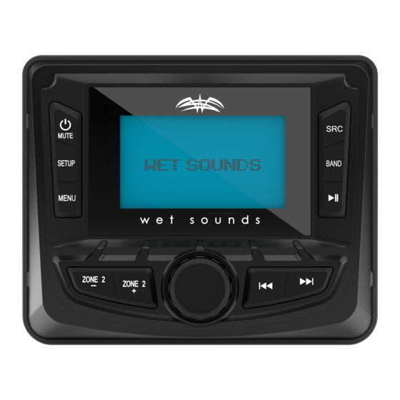 Wet Sounds WS-MC-5 Owner's Manual