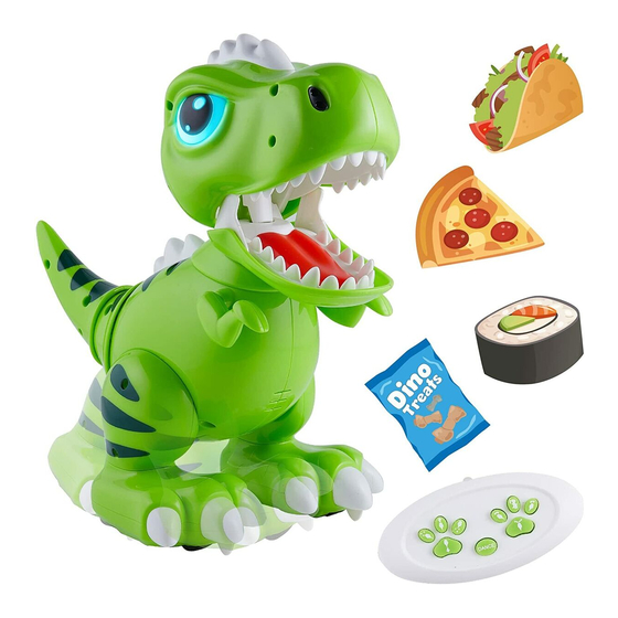 Power Your Fun Robo Pets T-Rex Quick Start Manual