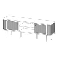 modway Miramar EEI-6260-BLK Assembly Instructions Manual