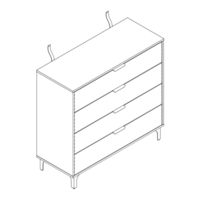 fantastic furniture Avalon Lowboy Assembly Instructions Manual