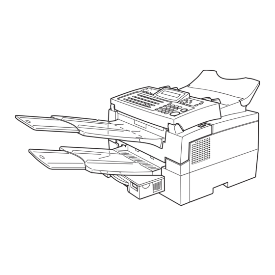Ricoh fax1900L Manuals