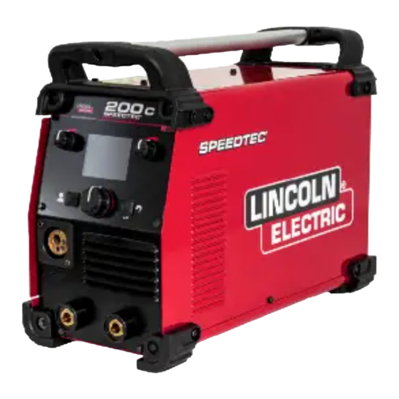 Lincoln Electric SPEEDTEC 200C BR Operator's Manual