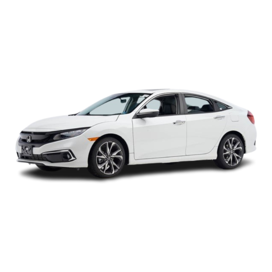 Honda Civic 2021 Owner's Manual