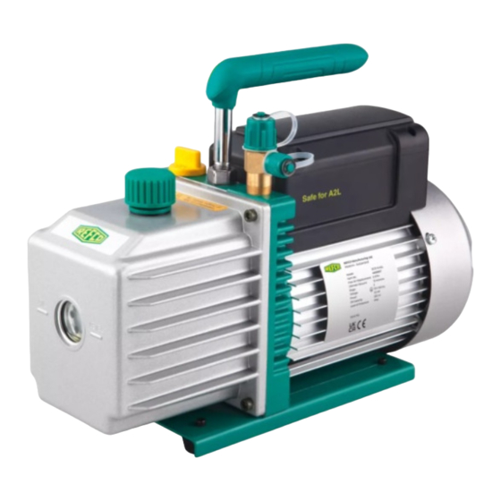 Refco ECO-3-R32 Instruction Manual