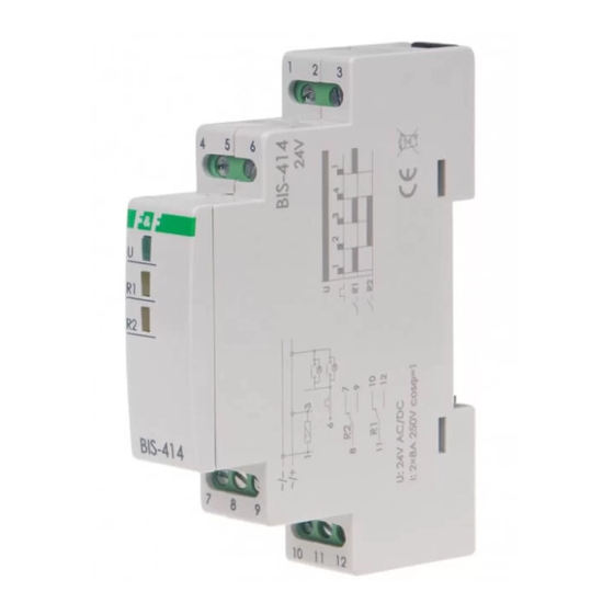 F&F BIS-414 Quick Start Manual