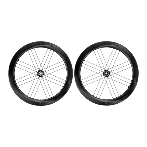 CAMPAGNOLO Bora WTO 60 Technical Manual