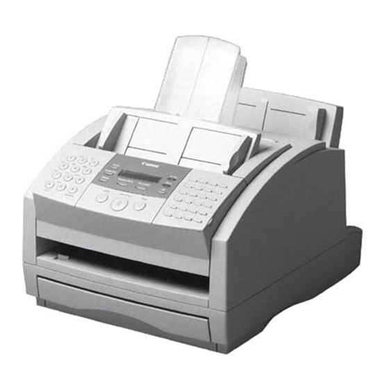 Canon FAX-L350 Service Manual